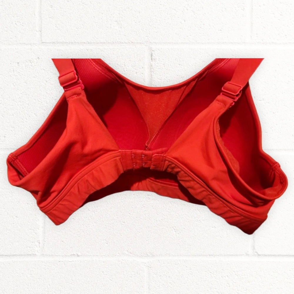 🇺🇸👌VGUC UNDER ARMOUR | 38C | Infinity sport bra orange good support - Picture 6 of 16